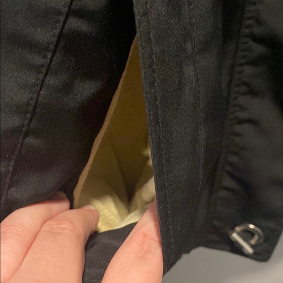 Studio Works Black Utility Rain Jacket | Size Small | Zip & Toggle | Chic & Func - Picture 3 of 11